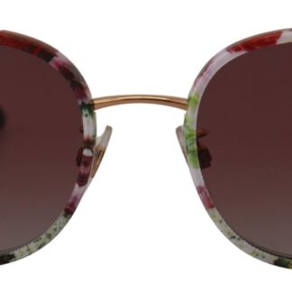 Dolce & Gabbana - Elegant Gold-Embellished Black Sunglasses