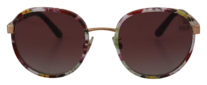 Dolce & Gabbana - Elegant Round Floral Sunglasses for Women