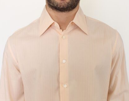 Ermanno Scervino - Sunset Hues Striped Cotton Shirt