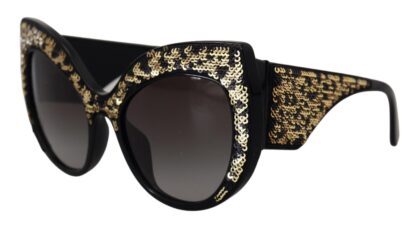 Dolce & Gabbana - Butterfly Polarized Sequin Sunglasses