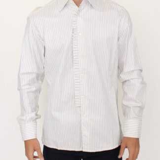 Ermanno Scervino - Elegant Striped Cotton Casual Shirt