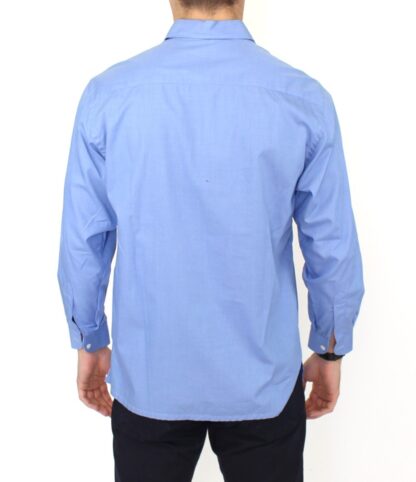 Ermanno Scervino - Dapper Blue Cotton Dress Shirt for Men