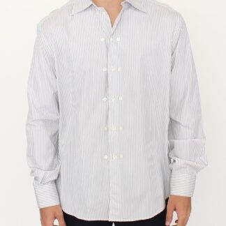 Ermanno Scervino - Stunning Blue Cotton Casual Shirt