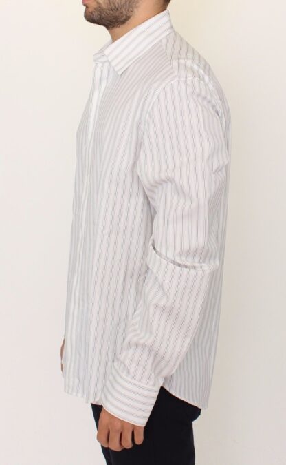 Ermanno Scervino - Elegant Striped Cotton Casual Shirt