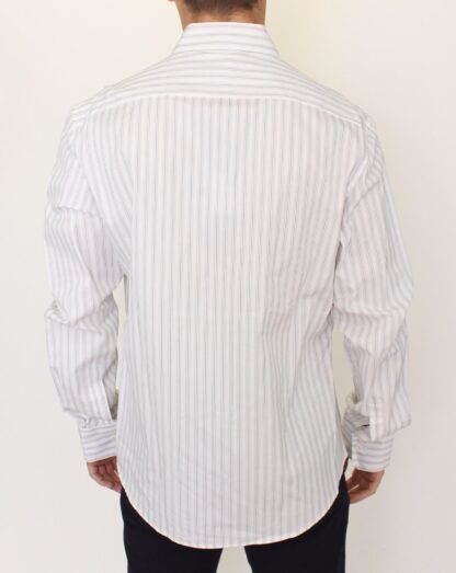 Ermanno Scervino - Elegant Striped Cotton Casual Shirt