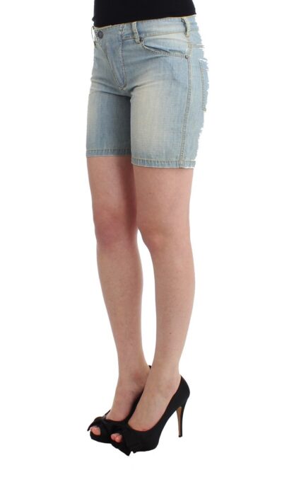 Ermanno Scervino - Chic Blue Denim Shorts - Ermanno Scervino