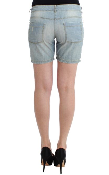 Ermanno Scervino - Chic Blue Denim Shorts - Ermanno Scervino