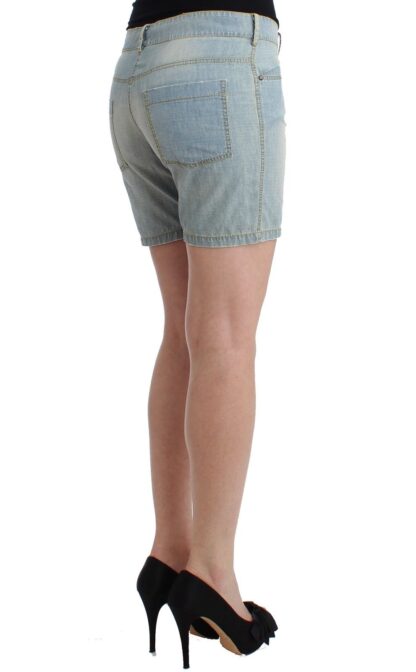 Ermanno Scervino - Chic Blue Denim Shorts - Ermanno Scervino