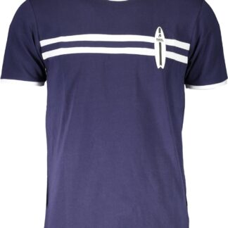 Calvin Klein - Blue Cotton Men T-Shirt