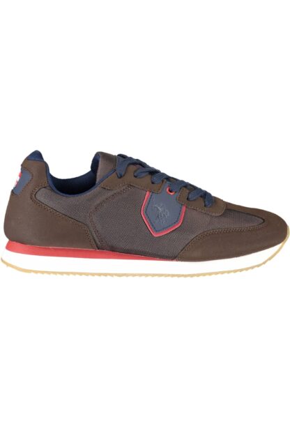 U.S. POLO ASSN. - Brown Fabric Men Sneaker