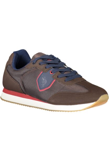 U.S. POLO ASSN. - Brown Fabric Men Sneaker