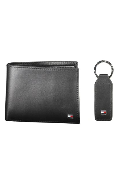 Tommy Hilfiger - Black Leather Men Wallet