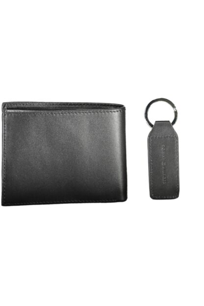 Tommy Hilfiger - Black Leather Men Wallet