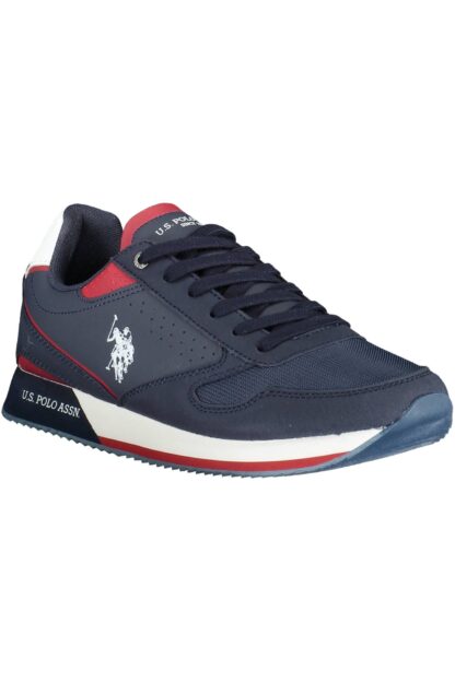 U.S. POLO ASSN. - Blue Polyester Men Sneaker