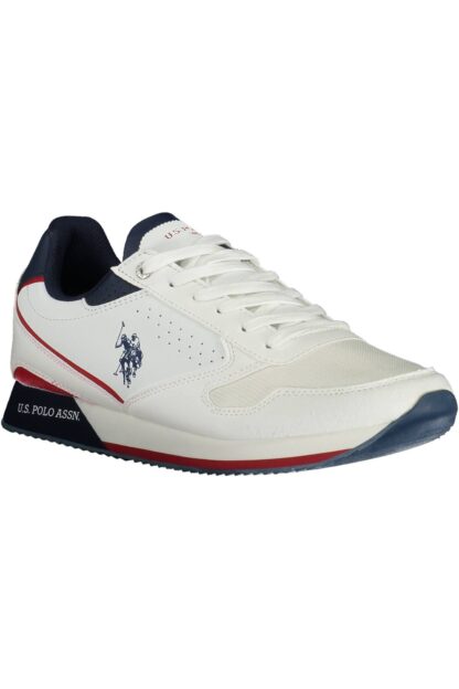 U.S. POLO ASSN. - White Polyester Men Sneaker