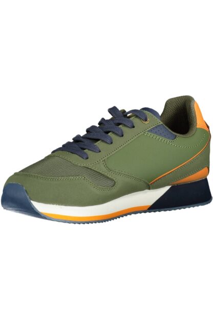 U.S. POLO ASSN. - Green Polyester Men Sneaker