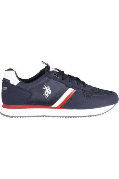 U.S. POLO ASSN. - Blue Polyester Men Sneaker