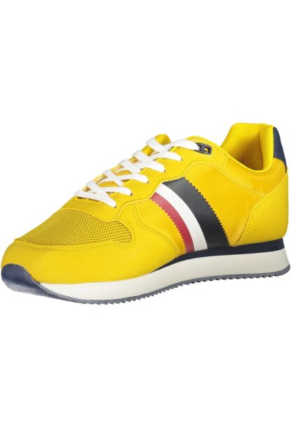 U.S. POLO ASSN. - Yellow Polyester Men Sneaker