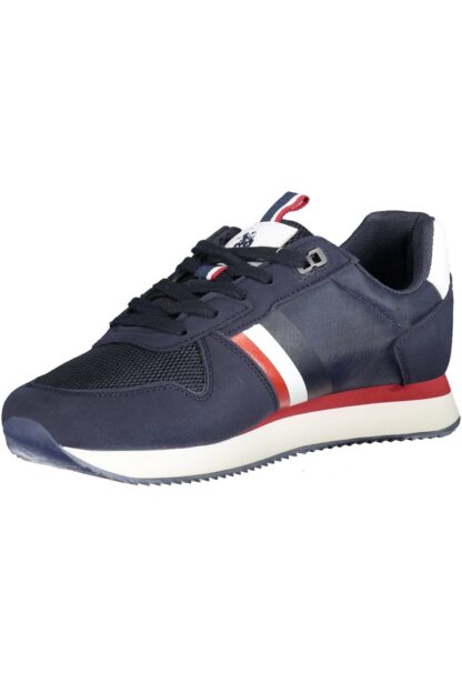 U.S. POLO ASSN. - Blue Polyester Men Sneaker