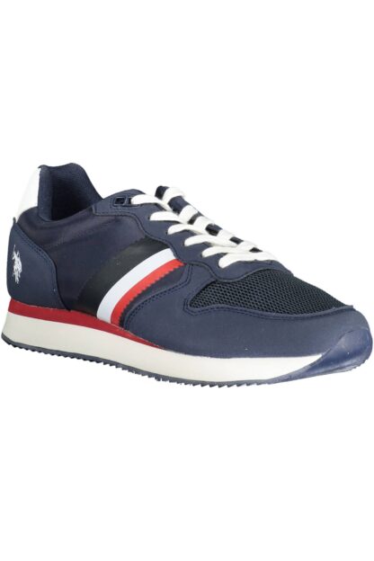 U.S. POLO ASSN. - Blue Polyester Men Sneaker