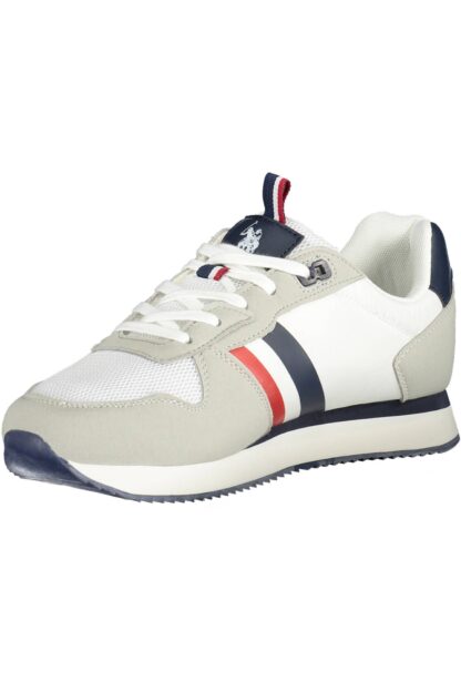 U.S. POLO ASSN. - White Polyester Men Sneaker