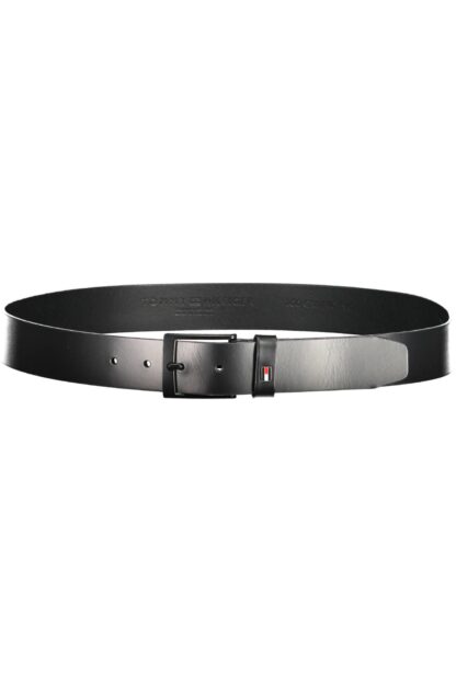 Tommy Hilfiger - "Black Leather Men Belt"