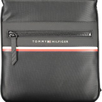 Tommy Hilfiger - Black Polyester Men Backpack