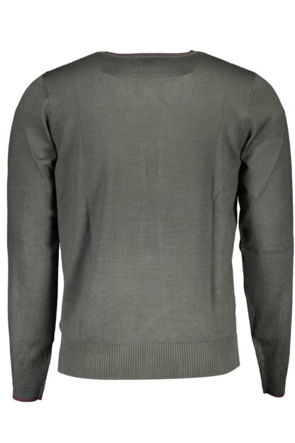 U.S. Grand Polo - Green Nylon Men Sweater