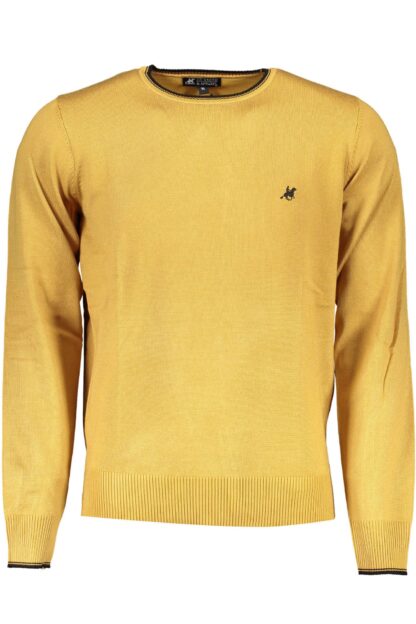 U.S. Grand Polo - Yellow Nylon Men Sweater