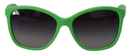 Dolce & Gabbana - Chic Green Acetate Round Sunglasses