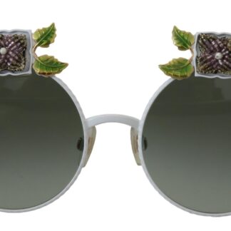 Dolce & Gabbana - Chic Green Acetate Round Sunglasses