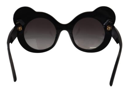 Dolce & Gabbana - Chic Monochrome Embellished Sunglasses