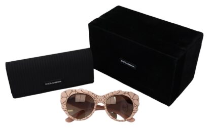 Dolce & Gabbana - Chic Pink Acetate Women's Sunglasses