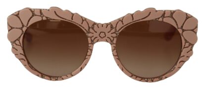 Dolce & Gabbana - Chic Pink Acetate Women's Sunglasses