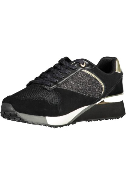 U.S. POLO ASSN. - Black Eco Suede Women Sneaker