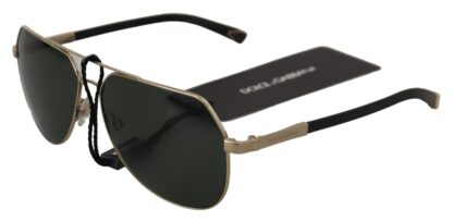 Dolce & Gabbana - Chic Gold-Plated Polarized Unisex Sunglasses