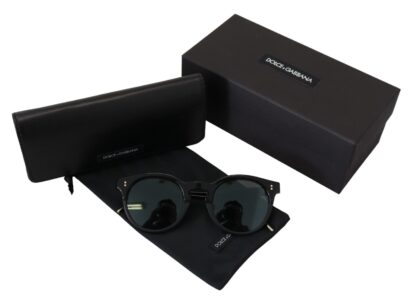 Dolce & Gabbana - Elegant Black Acetate Women's Sunglasses