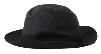 Dolce & Gabbana - Elegant Gray Wool Fedora Hat