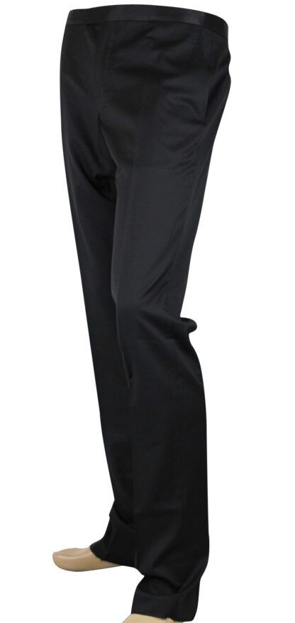 Gucci - Men's Skinny Black Wool Evening Dress Pant