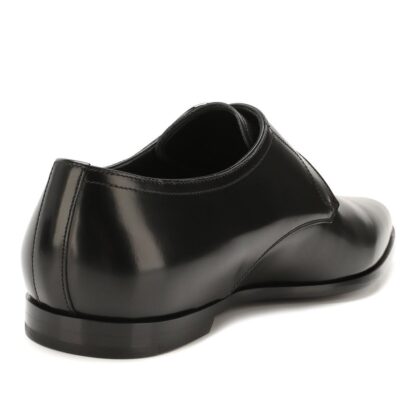 Dolce & Gabbana - Sleek Calfskin Leather Shoes with Buckle