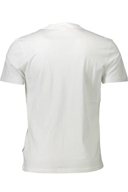 Napapijri - White Cotton Men T-Shirt