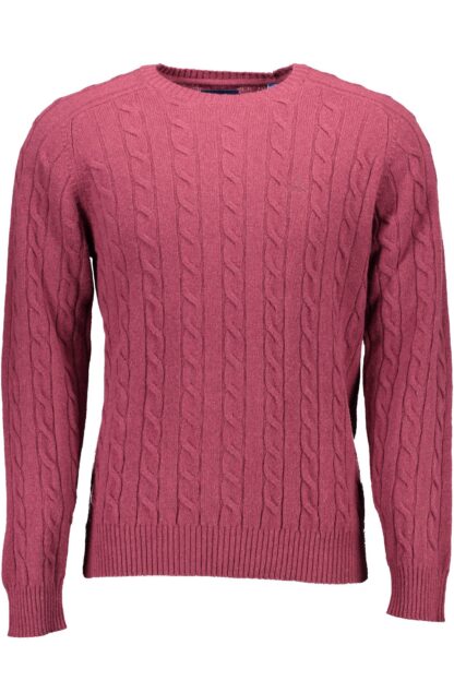 Gant - Purple Wool Men Sweater