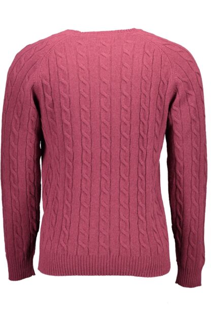 Gant - Purple Wool Men Sweater