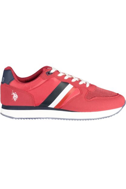 U.S. POLO ASSN. - Red Polyester Men Sneaker