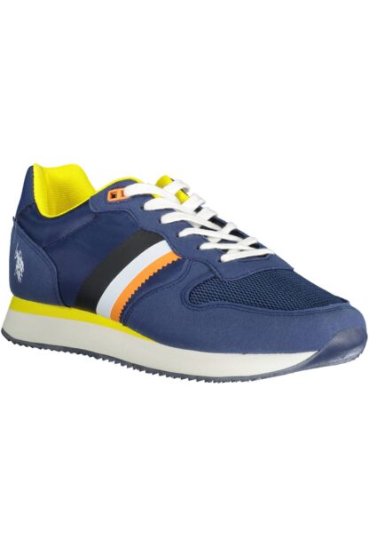 U.S. POLO ASSN. - Blue Polyester Men Sneaker