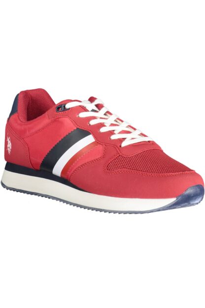 U.S. POLO ASSN. - Red Polyester Men Sneaker