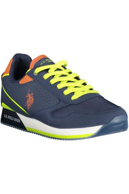 U.S. POLO ASSN. - Blue Polyester Men Sneaker