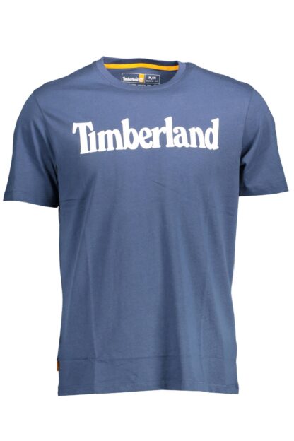 Timberland - Blue Cotton Men T-Shirt