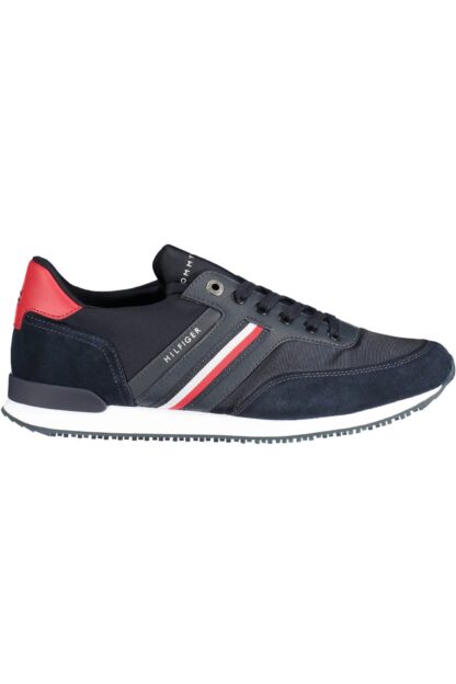 Tommy Hilfiger - Blue Polyester Men Sneaker