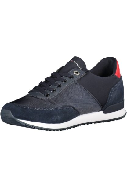 Tommy Hilfiger - Blue Polyester Men Sneaker